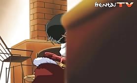 Elle se fait embrasser dans hentai